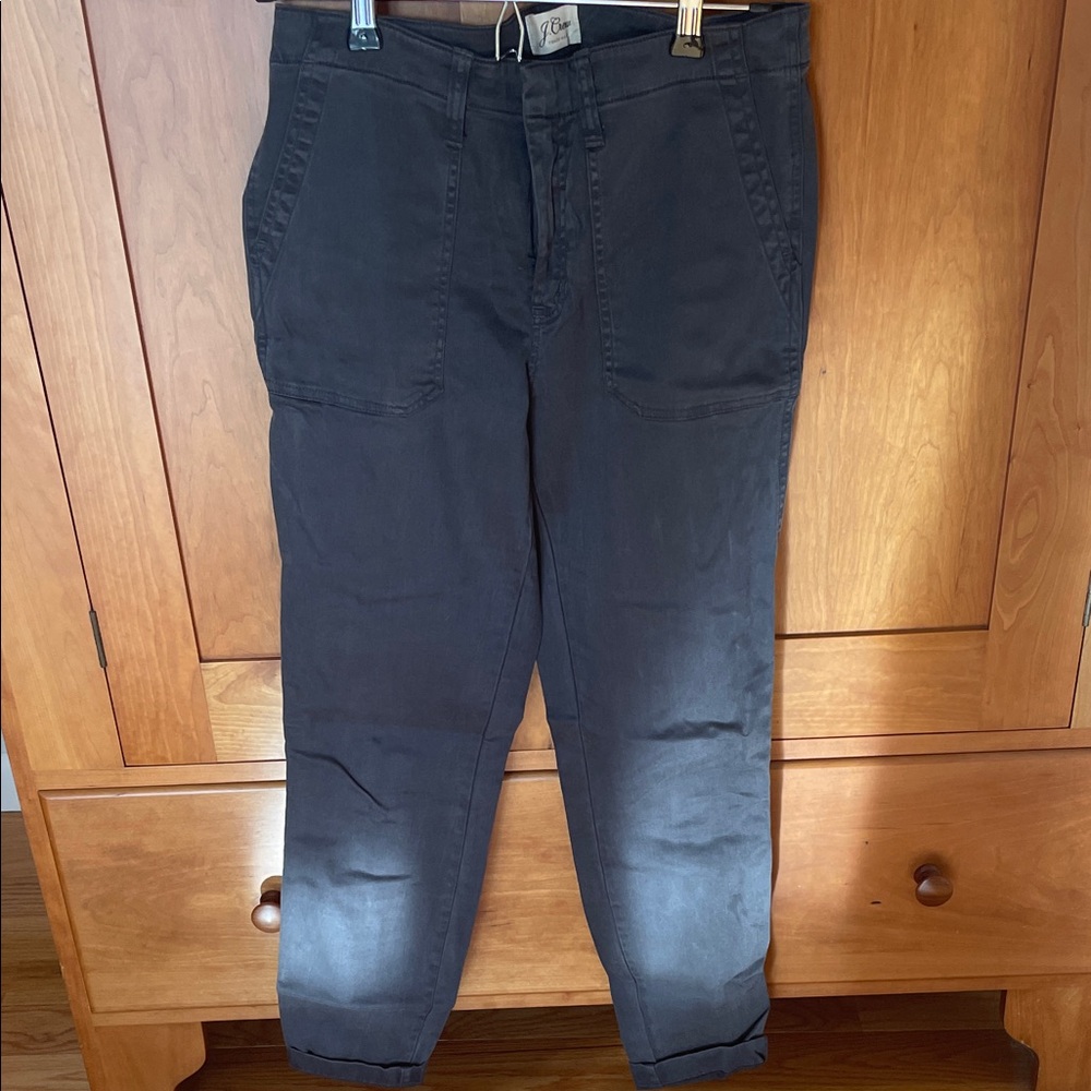 J. Crew Black Women's Chore-Style Chinos